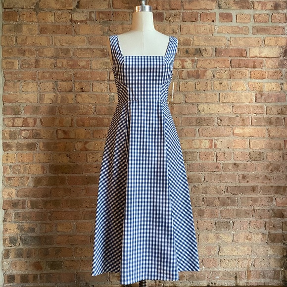 Shoshanna Dresses & Skirts - NWT Shoshanna Gingham Midi Dresss